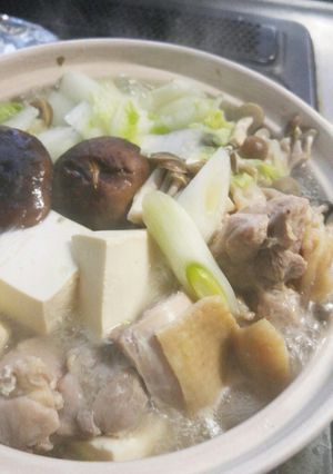 藻塩で大胆水炊き風鳥鍋-レシピのメイン写真