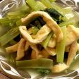小松菜と油揚げのおひたし
