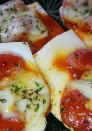 はんぺんピザ-レシピのメイン写真
