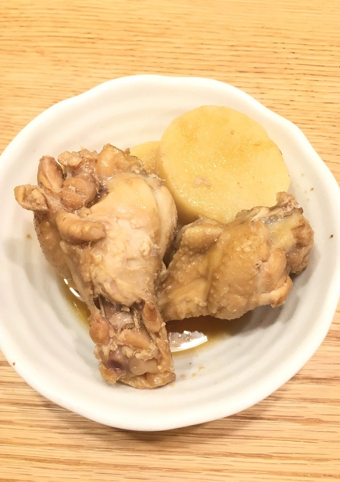 手羽元と長芋の煮物-レシピのメイン写真