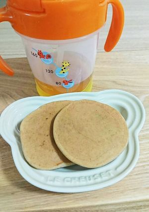 米粉の豆乳きな粉バナナパンケーキ-レシピのメイン写真