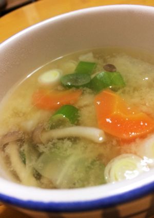 優しい味の味噌汁♡-レシピのメイン写真