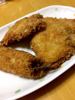 ピーマン&チーズ&梅干しの豚肉巻き揚げ♫-レシピのメイン写真