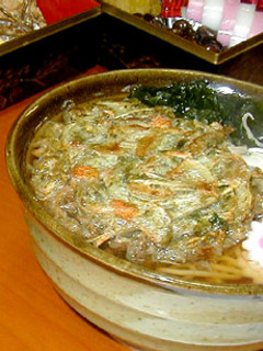 年越しジャンボかき揚げ蕎麦-レシピのメイン写真