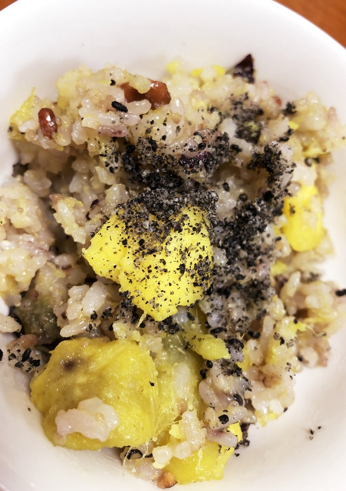 そのまんま！さつまいも炊き込みご飯☆-レシピのメイン写真