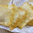 ワンタンの皮でベーコンポテトパイ