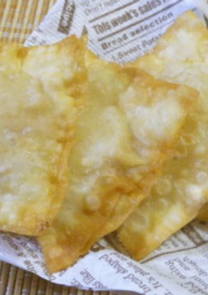 ワンタンの皮でベーコンポテトパイ-レシピのメイン写真