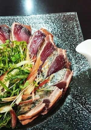 シャキシャキ薬味たっぷり鰹のたたき-レシピのメイン写真