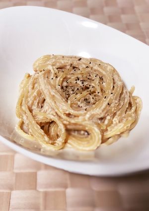 生クリーム不使用☆豆乳クリーム明太パスタ-レシピのメイン写真