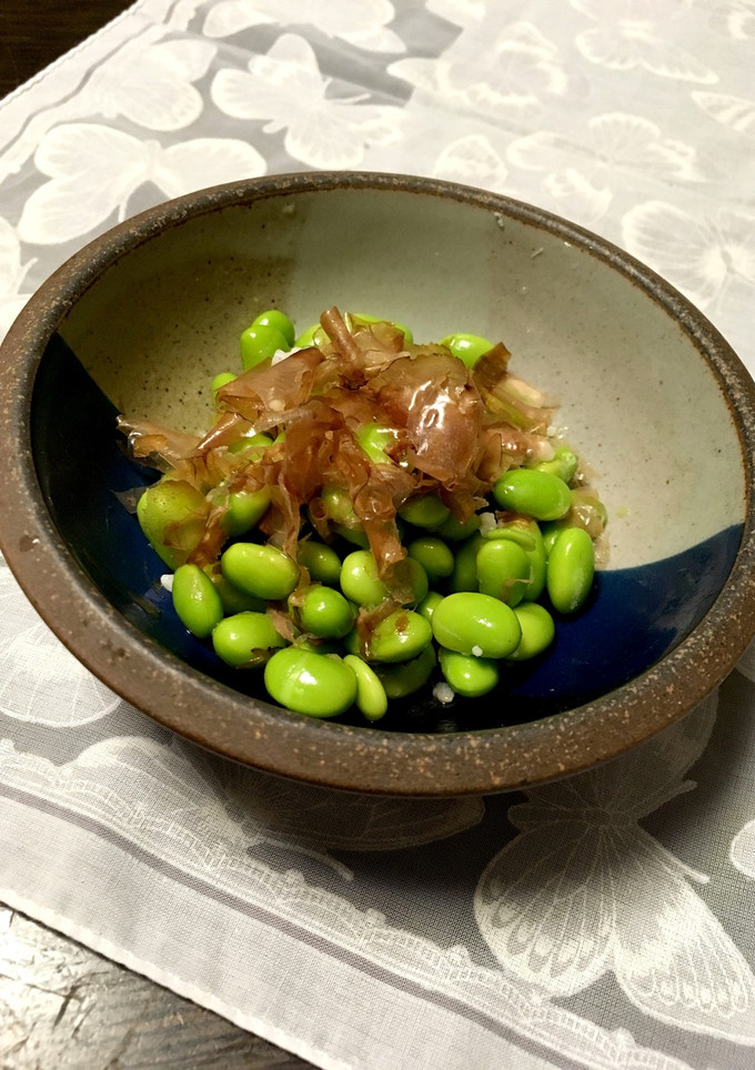 冷凍枝豆のおかか塩麹-レシピのメイン写真