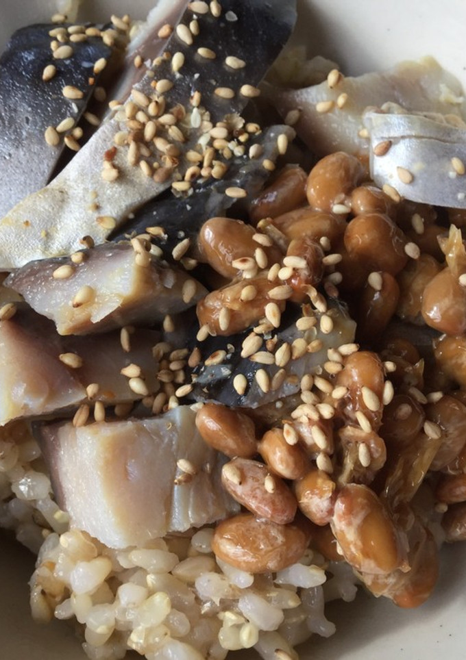 納豆としめ鯖のご飯-レシピのメイン写真