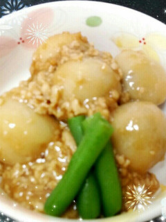 里芋のそぼろ煮-レシピのメイン写真