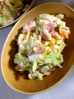 鶏胸肉と!大量キャベツのチーズサラダ♡-レシピのメイン写真