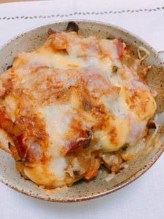 余ったちゃんちゃん焼でパングラタン-レシピのメイン写真