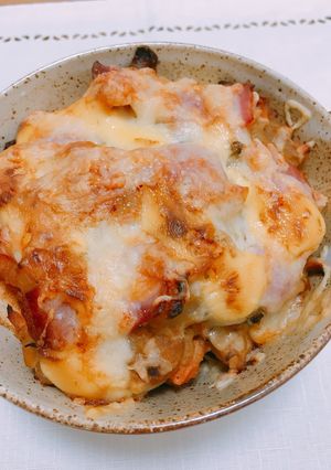余ったちゃんちゃん焼でパングラタン-レシピのメイン写真