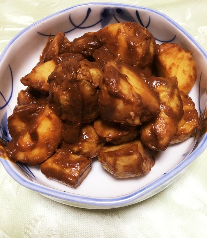 里芋の味噌和え-レシピのメイン写真