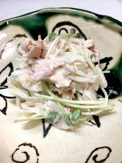 大根のかいわれツナサラダ♪-レシピのメイン写真