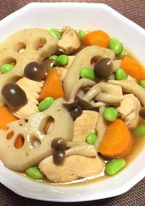 簡単！筑前煮!(^^)!-レシピのメイン写真