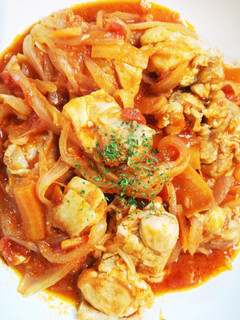 ごろごろ鶏肉と野菜のトマト煮✨-レシピのメイン写真