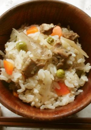 鶏ごぼうご飯♪-レシピのメイン写真