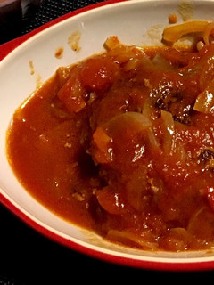 トマト煮込みハンバーグ-レシピのメイン写真