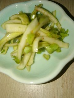 大根の皮即席漬け-レシピのメイン写真