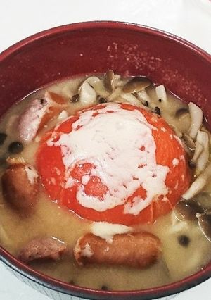【電子レンジで】トマトまるごとスープ-レシピのメイン写真