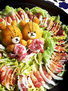 大根おろしアート♡ルルロロみぞれ鍋♡-レシピのメイン写真
