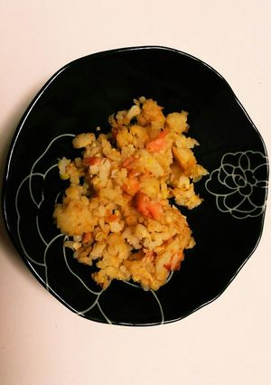 鮭チャーハン-レシピのメイン写真