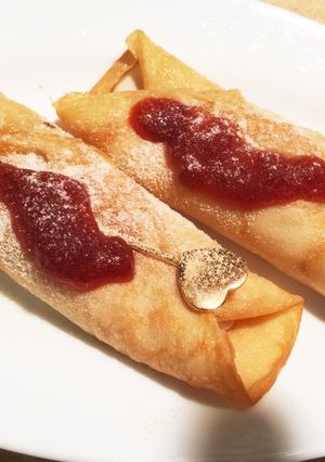 もち麦フルーツのココナッツクレープ-レシピのメイン写真