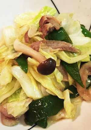 簡単！野菜のポン酢蒸し！-レシピのメイン写真
