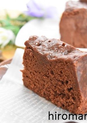 レンジで2分！タッパーで簡単チョコケーキ-レシピのメイン写真