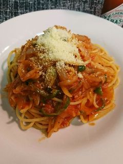 フレッシュなトマトナポリタン-レシピのメイン写真