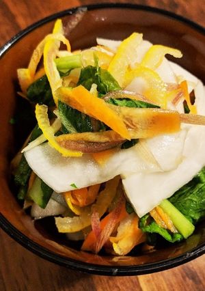さっぱり！柚子と茗荷の酢の物-レシピのメイン写真