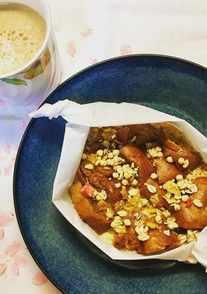 レンジで時短洗物削減、フレンチトースト３-レシピのメイン写真