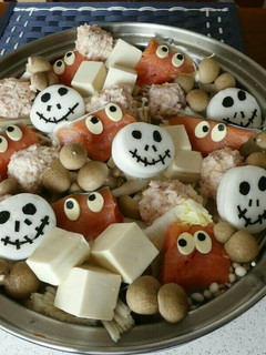 ハロウィンの寄せ鍋-レシピのメイン写真