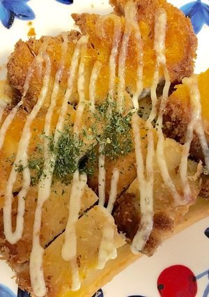 サクサク♡トンカツトースト-レシピのメイン写真
