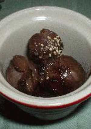鶏の砂肝のソース煮-レシピのメイン写真