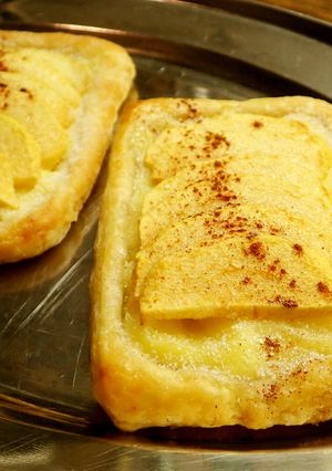 りんごのレモン風味カスタードパイ-レシピのメイン写真