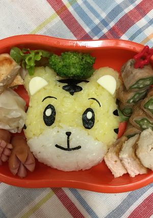 しまじろう☆キャラ弁-レシピのメイン写真