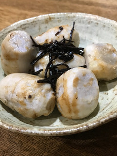 簡単♡里芋茹でて塩昆布和えてだけ煮物〜?-レシピのメイン写真