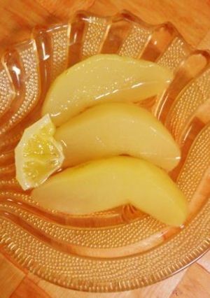 洋ナシのコンポート-レシピのメイン写真