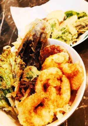 タレが絡まる♫天丼-レシピのメイン写真