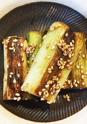 簡単！白ねぎのとろとろ甘辛照り焼き-レシピのメイン写真