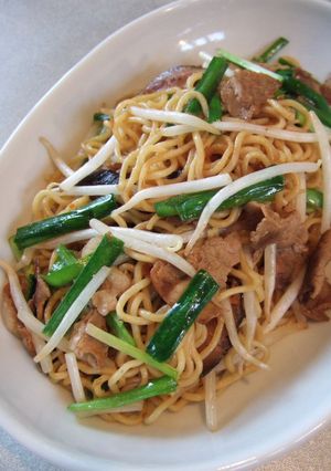 うまみたっぷり!!美味☆にら焼きそば-レシピのメイン写真