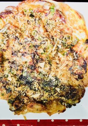 茄子の簡単お好み焼き!-レシピのメイン写真