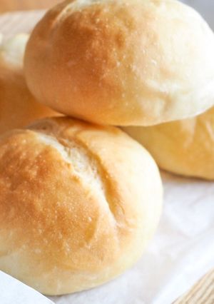 余った白玉粉の活用に!もちふわ丸パン-レシピのメイン写真