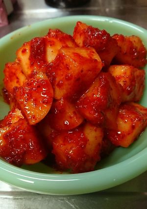 本格カクテキ韓国の味-レシピのメイン写真