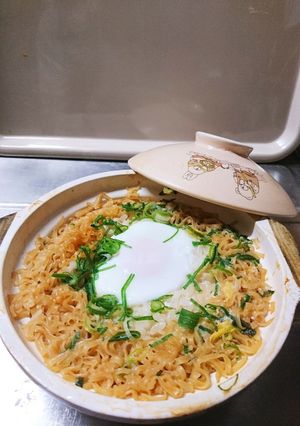 チキンラーメン釜たまメシ☆-レシピのメイン写真