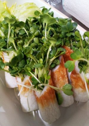 醤油マヨで食べる　カイちく♪-レシピのメイン写真